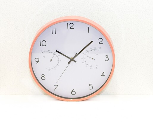 Dekordom Zidni sat 1625-3 - pink - n41