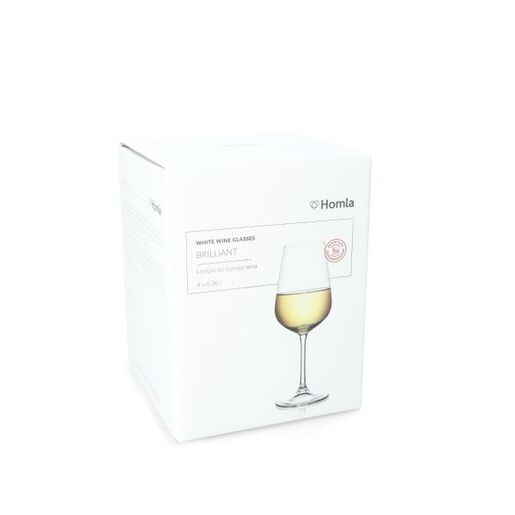 Dekordom Čaša za vino set brilliant 0.36l 4kom - hml