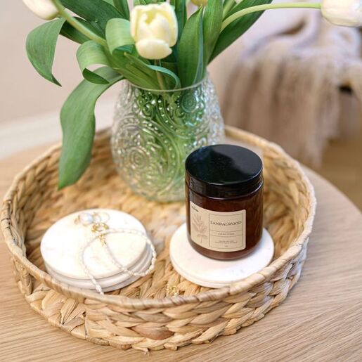 Dekordom Mirisna sveća tofu sandalwood 190g - hml