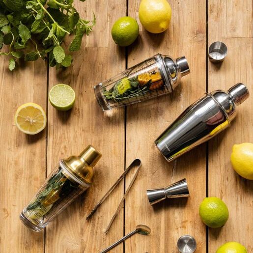 Dekordom Šejker moi 0.4l - silver - hml