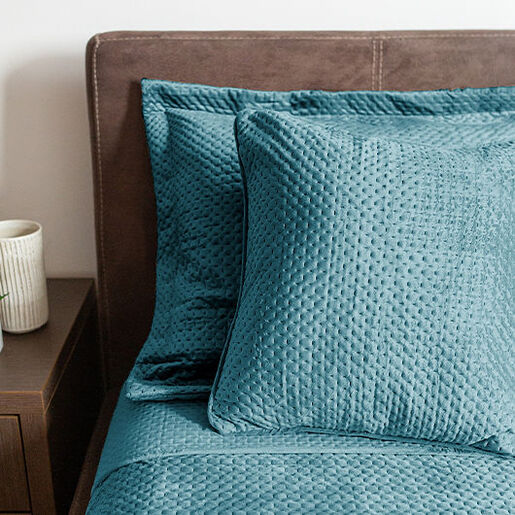 Dekordom Dekorativna jastučnica velluto oxford 50x70 - petrol