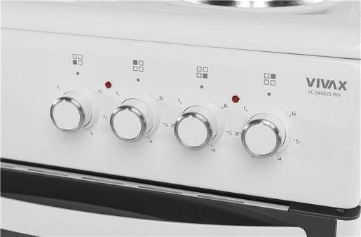 Vivax home električni šporet FC-04602S WH