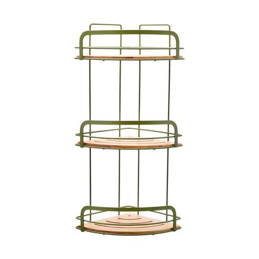 ESTIA ES02-14865 UGAONA POLICA ZA KUPATILO 3 NIVOA MASLINASTA