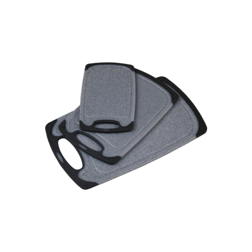 KESPER KSP30790 KUHINJSKI SET 3 DASKE ZA SEČENJE  SIVO-CRNE BOJE