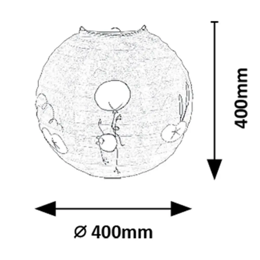 Rabalux Dečija visilica Froggo 72070