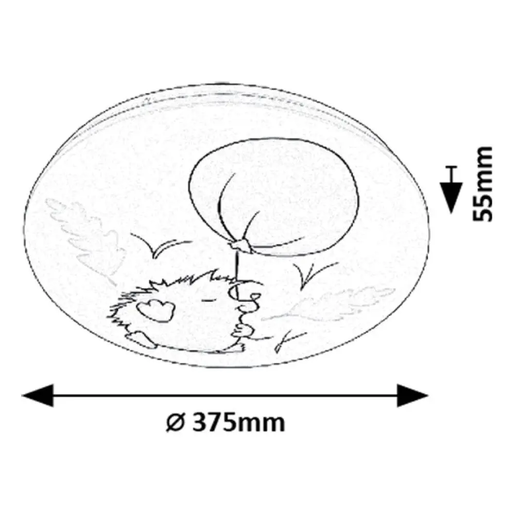 Rabalux LED Plafonjera Hedgy 71191