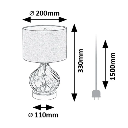 Rabalux Stona lampa Pirelo 74033