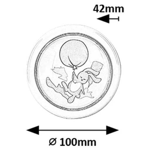 Rabalux LED Zidna lampa Hopply 76073