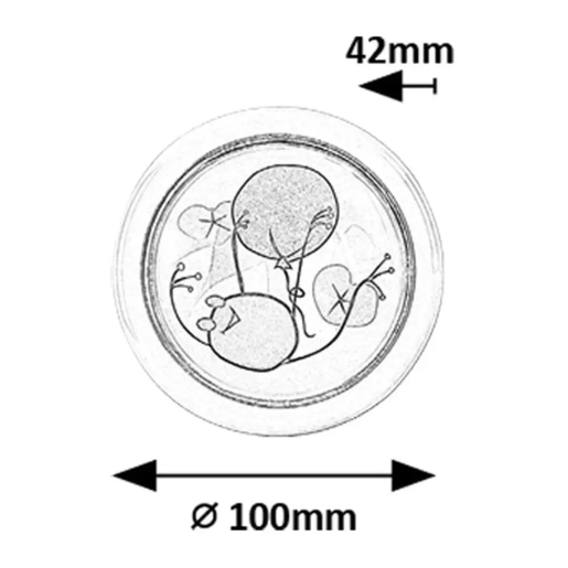 Rabalux LED Zidna lampa Froggo 76071