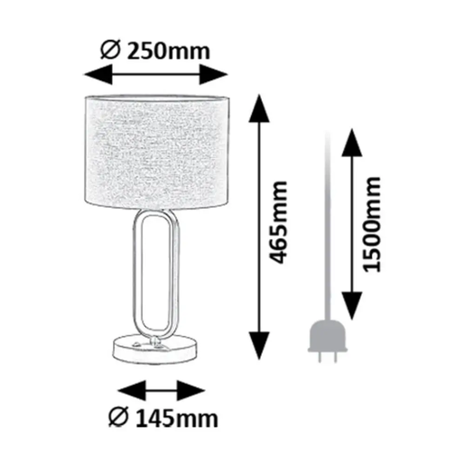 Rabalux LED stona lampa Domiro 74044