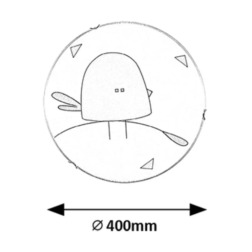 Rabalux plafonjera Fowly 71278