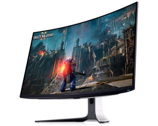 Monitor DELL Alienware 31.5 AW3225QF UHD, OLED, 240Hz, 0.03ms, HDMI, DP, G-Sync, Gaming, zakrivljeni