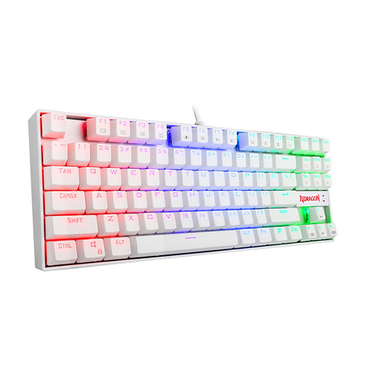 Tastatura Redragon Kumara K552-RGB Mechanical Gaming White - Red Switch