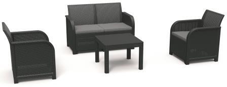 Keter Baštenski set Rosalie 2 seater, grafit CU 249561
