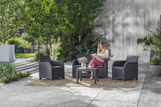 Keter Baštenski set Rosalie 2 seater, grafit CU 249561