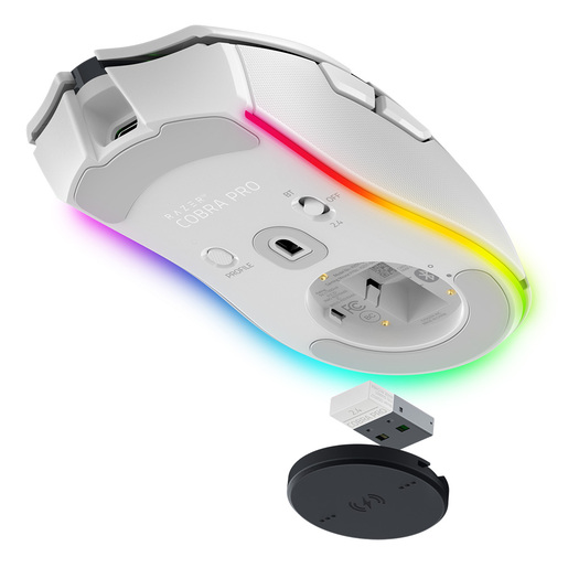 Miš Razer Cobra Pro - Wireless Gaming Mouse - White Edition