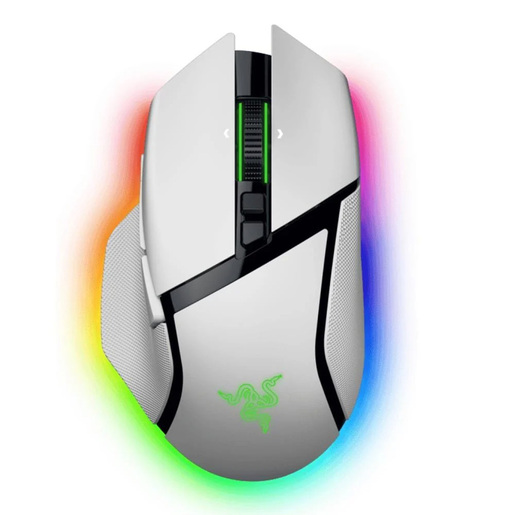 Miš Razer Basilisk V3 Pro 35K - Ergonomic Wireless Gaming Mouse - White Edition