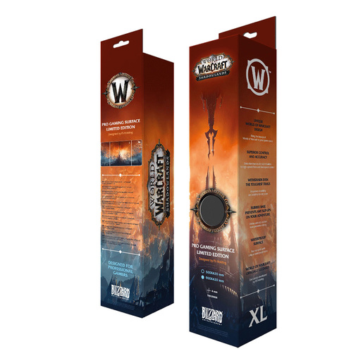 Podloga za miš Blizzard World Of Warcraft Shadowlands - Shattered Sky XL Mousepad