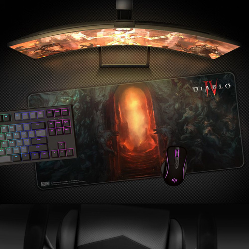 Podloga za miš Blizzard Diablo IV - Gate of Hell XL Mousepad