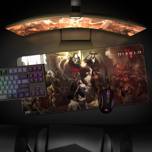 Podloga za miš Diablo IV - Inarius And Lilith XL Mousepad