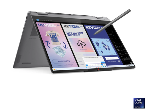 Laptop LENOVO Yoga 7 2in1 14ILL10 83JQ0037YA, 14 2.8K OLED, Intel Core Ultra 7 258V, 32GB RAM, 1TB SSD, DOS