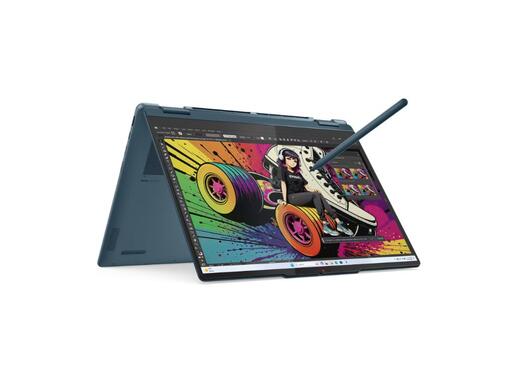 Laptop LENOVO Yoga 7 2in1 14AKP10 83JR0033YA, 14 WQUX OLED Touch, AMD Ryzen AI 7 350, 32GB RAM, 1TB SSD, DOS