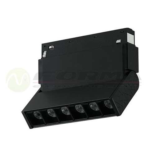 Forma LED magnetna svetiljka FM2101-6 BK - 4000K
