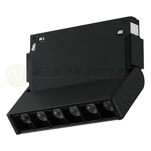 Forma LED magnetna svetiljka FM2101-6 BK - 4000K
