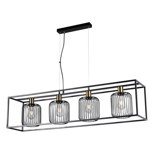 Forma Viseća lampa F7044-4V BK+SG
