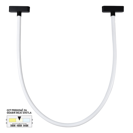 Forma LED magnetna svetiljka CCT ULTRA SLIM FMS4006-20 BK