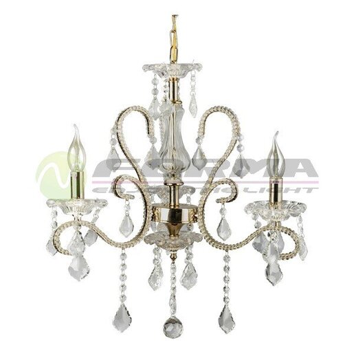 Forma Luster kristal ML1403-3 GD