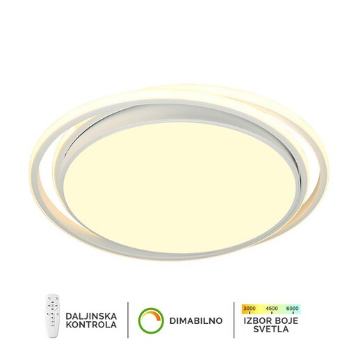 Forma LED plafonska lampa F2821-55C WH