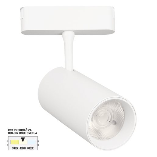 Forma LED magnetni reflektor CCT ULTRA SLIM FMS3001-20 WH