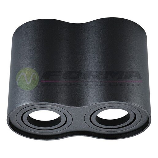 Forma Nadgradna spot lampa AFS113-2C BK