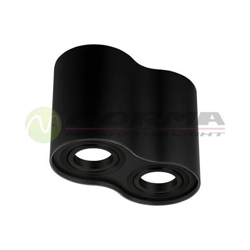 Forma Nadgradna spot lampa AFS113-2C BK