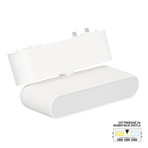 Forma LED magnetna svetiljka CCT ULTRA SLIM FMS1101-6 WH