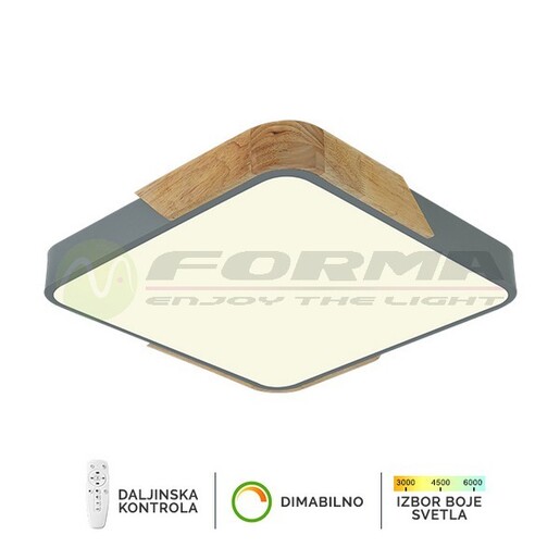 Forma Plafonska lampa F2812-30C GY+WD