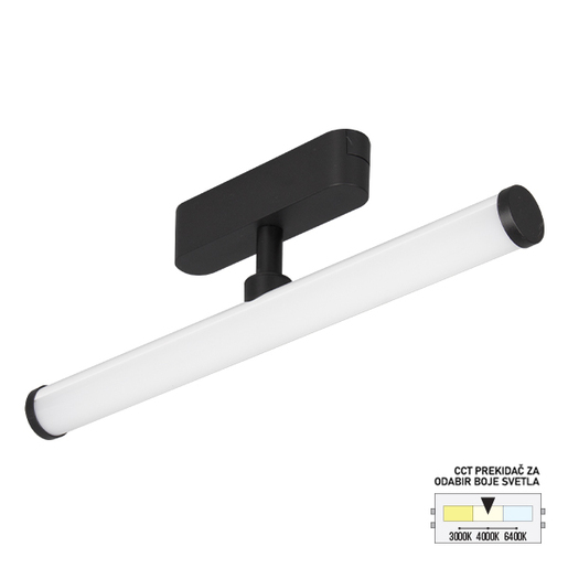 Forma LED magnetna svetiljka CCT ULTRA SLIM FMS1002-10 BK