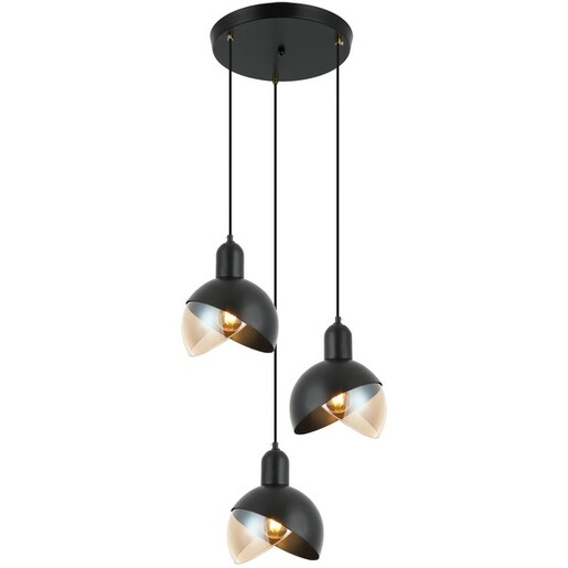 Forma Viseća lampa F7036-3V BK+AM
