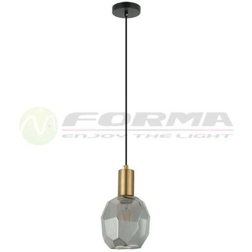 Forma Viseća lampa F7039-1V BK+SM