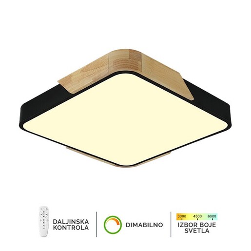 Forma Plafonska lampa F2812-30C BK+WD
