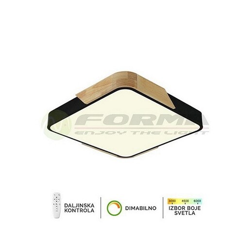 Forma Plafonska lampa F2812-30C BK+WD