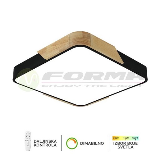Forma Plafonska lampa F2812-30C BK+WD