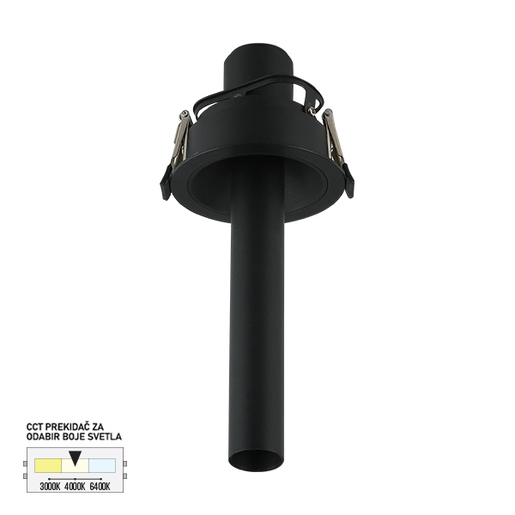 Forma LED ugradna lampa LU-10-7 BK