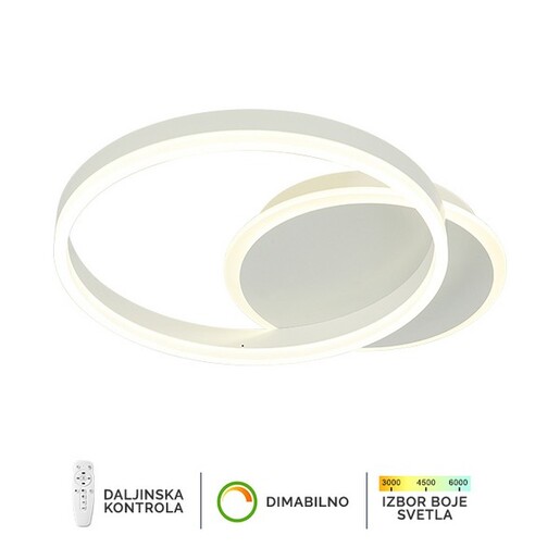 Forma LED plafonska lampa F2047-46C WH