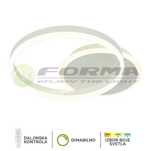 Forma LED plafonska lampa F2047-46C WH
