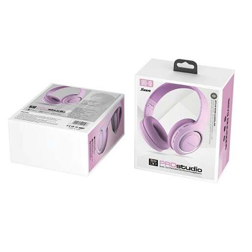 Xwave TWS100 V5.3, FM, AUX, MicroSD, Purple Bežične Slušalice