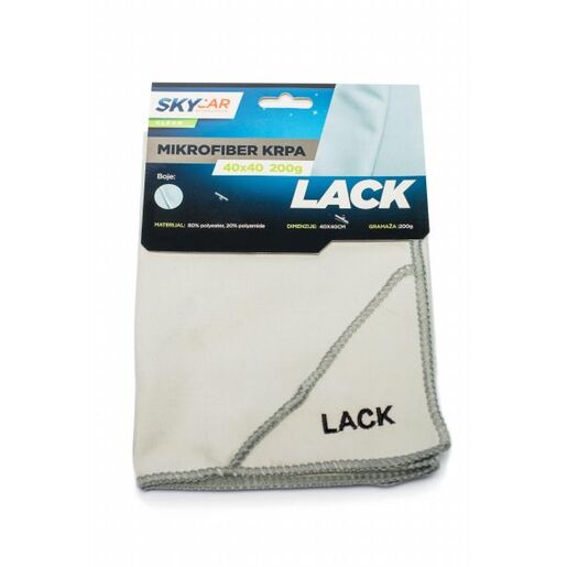 Skycar Clean mikrofiber krpa za lakirane površine 40X40cm 200gr