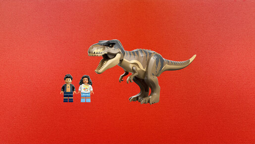 LEGO Bekstvo od T-reksa na reci 76975