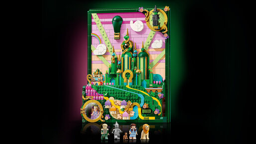 LEGO Emerald Siti – zidno umetničko delo 75685